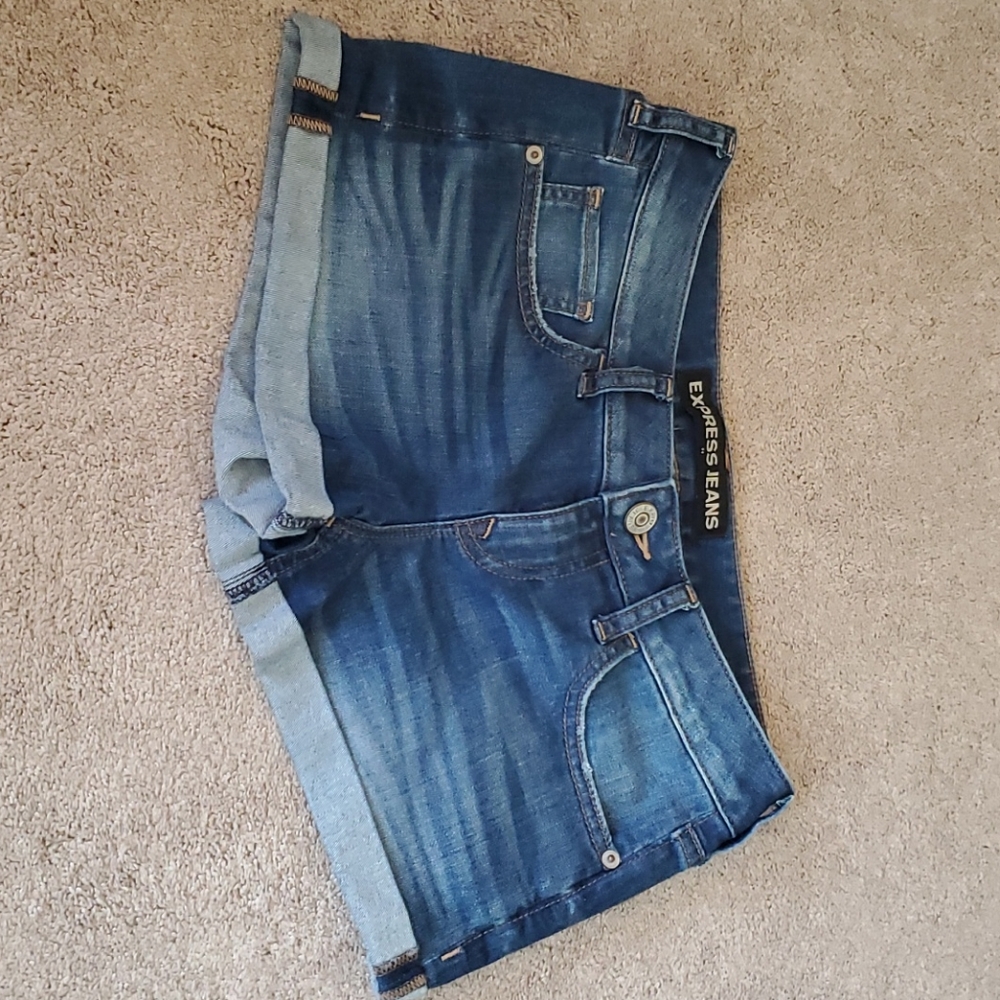 Express Denim Shorts